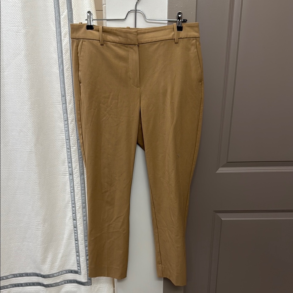 J. Crew Ruby Crop Pants in Camel